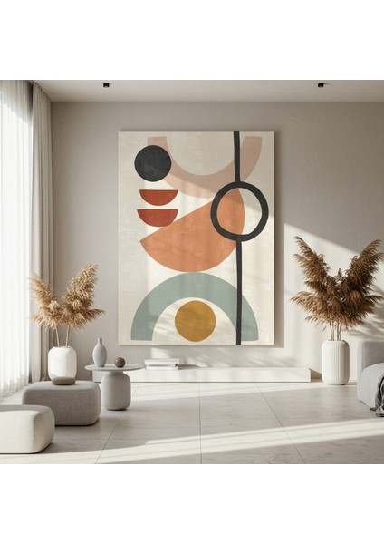 Soyut Geometrik Sanat Tablosu fırsatları