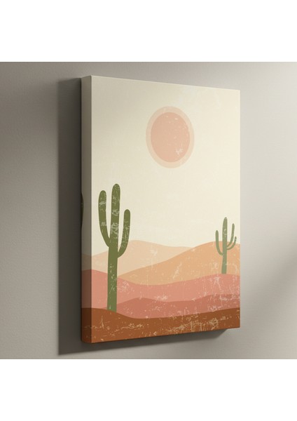 Minimalist Çöl Manzarası Tablosu