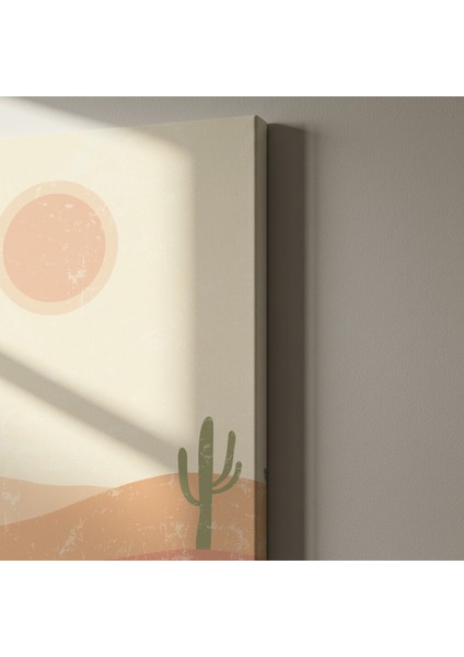 Minimalist Çöl Manzarası Tablosu indirimleri