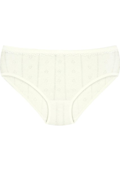 Kız Çocuk Külot 3'lü Ribana Jakarlı (%100 Pamuk) fırsatları