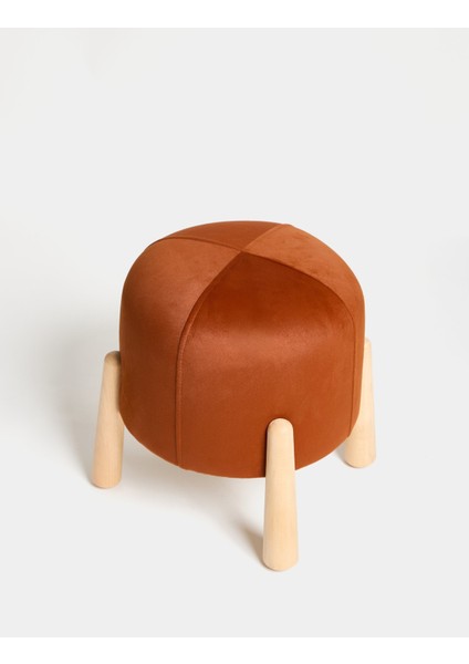 Floki Naturel Ahşap Ayaklı Puf fiyatları