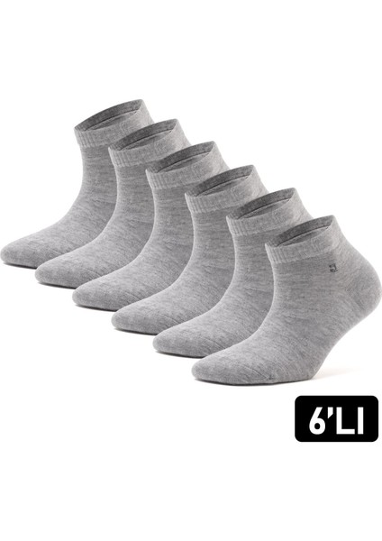 Erkek Çorap 6'lı Patik (Bambu)