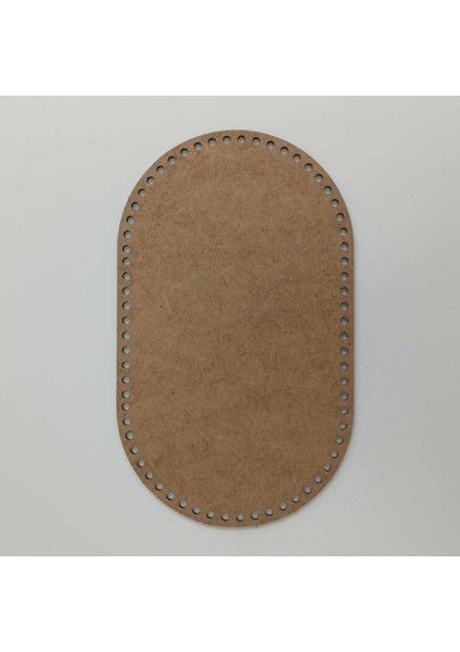 6 Adet 3 mm Çift Tarafı Renkli Ahşap 20 Cmx 12 cm Delikli Örgü Taban Tabanlık Plaka Supla Sunumluk