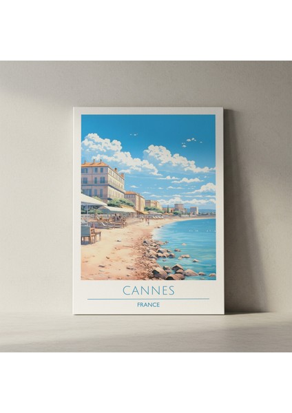 Cannes Sahili Manzara Tablosu fiyatları