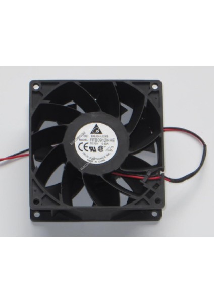 FFB0912HHE ,92X38MM 12VDC 71-Cfm 3-Kablo Fan