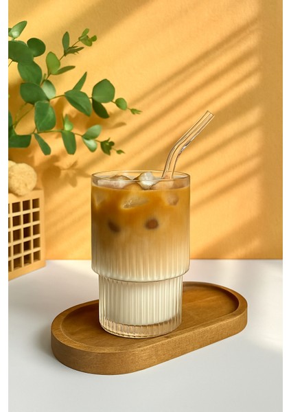 Isıya Dayanıklı Borosilikat Origami Stil Bardak | Kahve ve Sunum Bardağı | Borosilikat Bardak