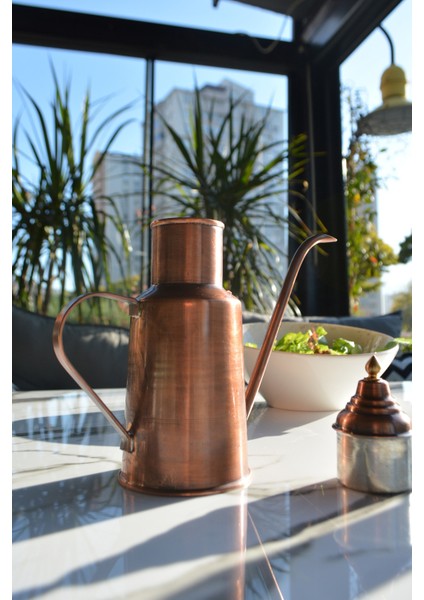 Bakır Yağdanlık 0.5 lt Oksitli Bakır Renk modelleri