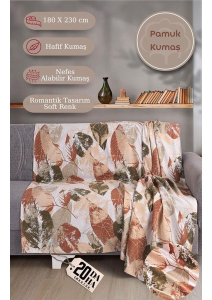 Tek Kişilik Baskılı Pike Koltuk Örtüsü Breeze 180X230 cm modelleri