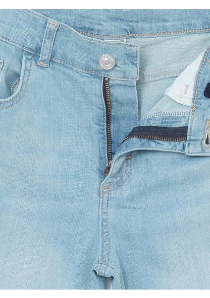 Lcw Kids Indigo Beli Ayarlanabilir Lastikli Erkek Çocuk Jean Pantolon fiyatları