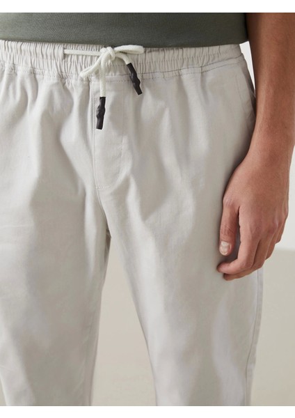 Xsıde Gri Standart Kalıp Gabardin Erkek Jogger Pantolon modelleri
