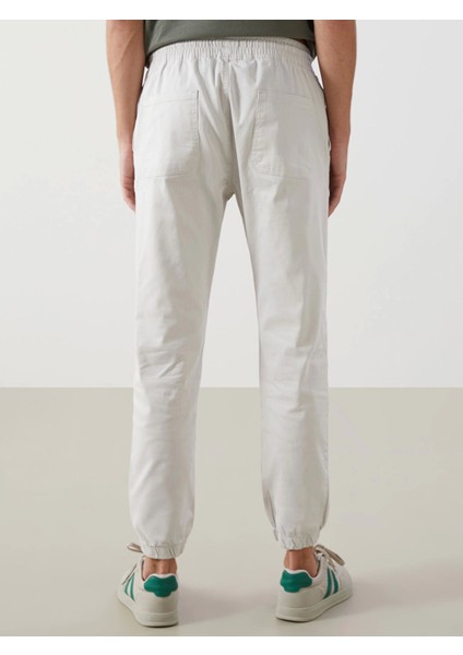 Xsıde Gri Standart Kalıp Gabardin Erkek Jogger Pantolon fırsatları
