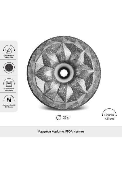 Lumos Döküm Kek Kalıbı 25 cm