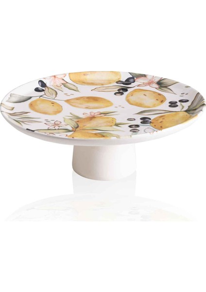 Limoncello Ayaklı Servis Tabağı 30 cm