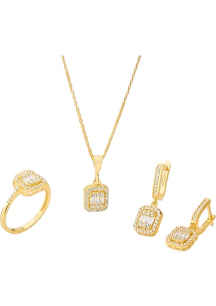 925 Gümüş Kadın Set