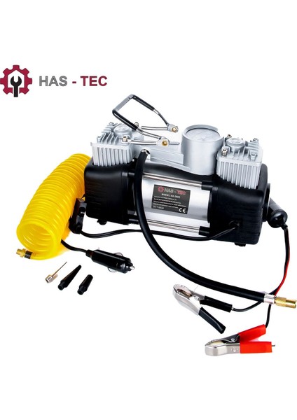 Profesyonel Çift Pistonlu Hava Kompresörü 12V, Lastik Şişirici | 150 Psı, 2.54 Cfm, 30 Amper fiyatları