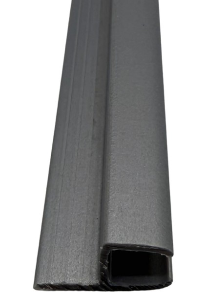 8 mm Küçük H (Y) Alüminyum Görünümlü Plastik Cam Balkon Fitili 200 cm 4 Adet modelleri