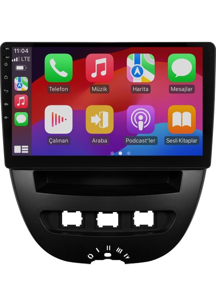 Citroen C1 Android Multimedya Sistemi (2005-2014) CRV4844XP fiyatları