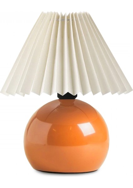 Turuncu Carpi Kumaş Başlık Abajur 242029 fiyatları