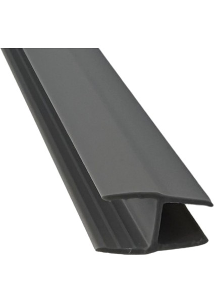 8X10 mm Büyük H Alüminyum Görünümlü Plastik Cam Balkon Fitili 200 cm 4 Adet modelleri