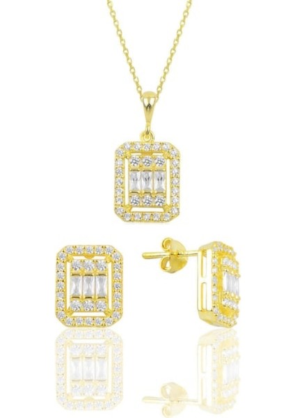 925 Gümüş Kadın Set