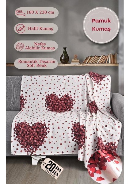 Tek Kişilik Baskılı Pike Koltuk Örtüsü Breeze 180X230 cm fırsatları