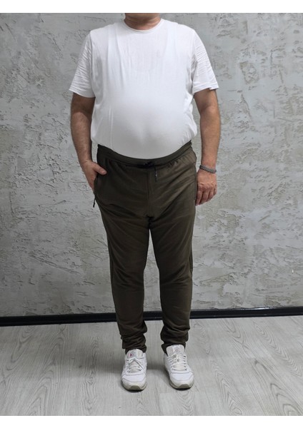 2315-BATTAL Beden Paça Reçme Eşofman