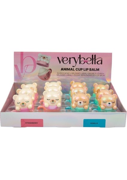VRB28000 Very Bella - Sevimli Lip Balm Dudak Nemlendiricisi