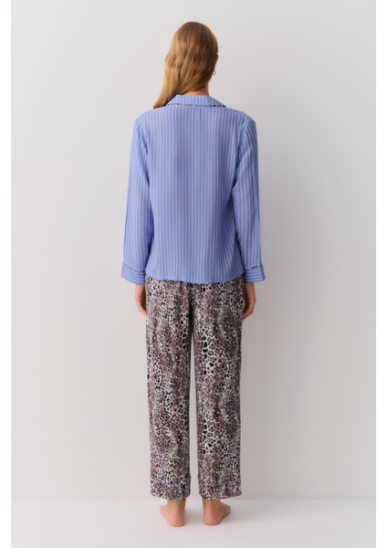 Penelope Gömlek Yaka Pijama Takımı fırsatları