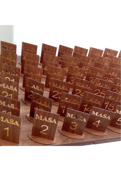 Ahşap Pleksi Masa Numarası 1-25 Arası -Numaratör , Cafe, Restaurant Düğün Salonu Otel, Işletmeler fiyatları