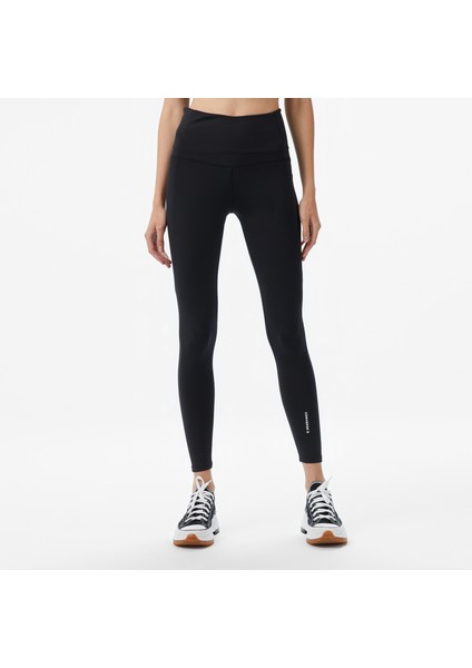 Star Chevron Baskılı Slim Fit Kadın Siyah Eşofman Altı modelleri