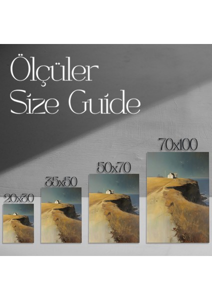 Sahildeki Ev Tablosu modelleri