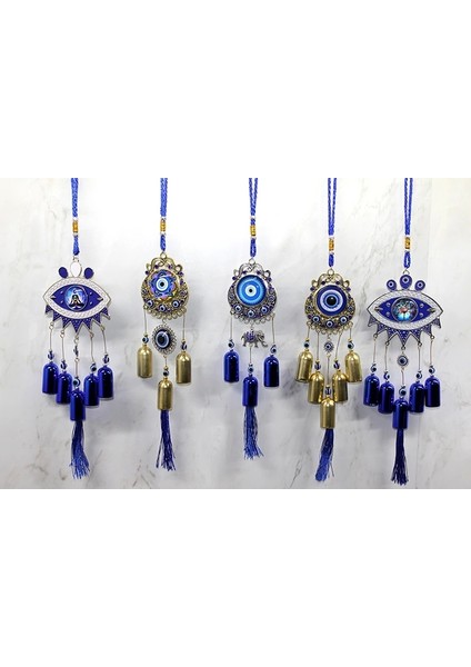 Metal Nazar Boncuğu Çan Model 1