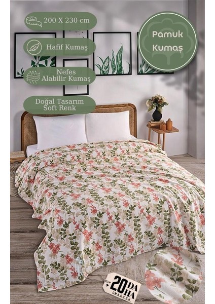 Çift Kişilik Baskılı Pike Yatak Örtüsü Daisy 200X230 cm fiyatları