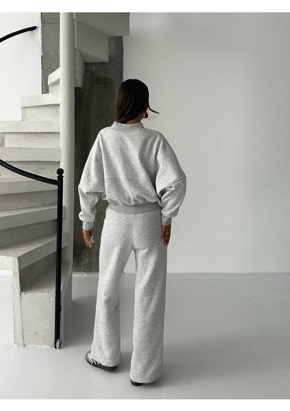 Kadın 3 Iplik Içi Şardonlu Penye Kumaş Çimalı Zr Eşofman Takımı fiyatları