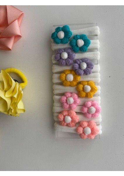 Fiyonklu Saç Tokası 14'lü – Renkli Set, Günlük & Okul indirimleri