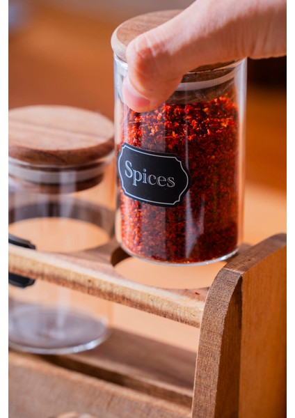 Calix Standlı 7 Li Baharatlık Takımı modelleri