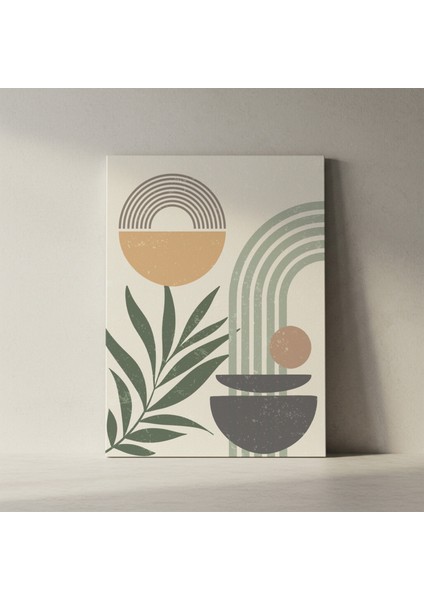 Soyut Geometrik ve Botanik Desenler Tablosu fiyatları