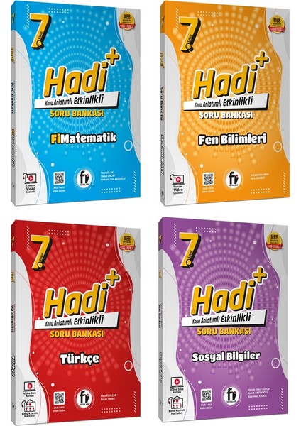 Fi Yayınları 7. Sınıf Hadi Konu Anlatımlı Soru Bankası Tüm Dersler Set