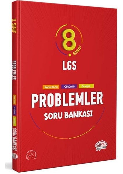 Editör 2026 8. Sınıf Problemler