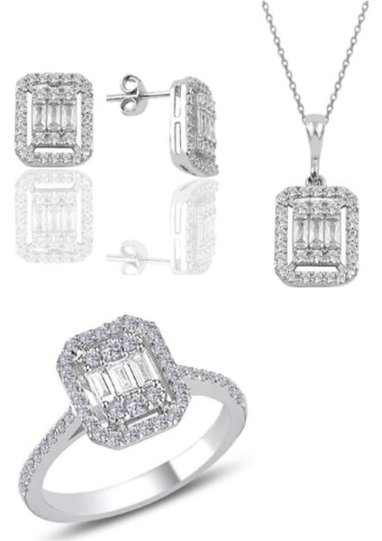 925 Gümüş Kadın Set