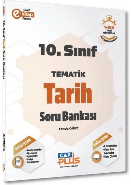 Çap 2026 10. Sınıf Tarih Tematik Soru Bankası Yeni Müfredat