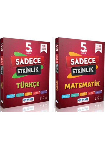 Yanıt 5. Sınıf Türkçe & Matematik Sadece Etkinlik