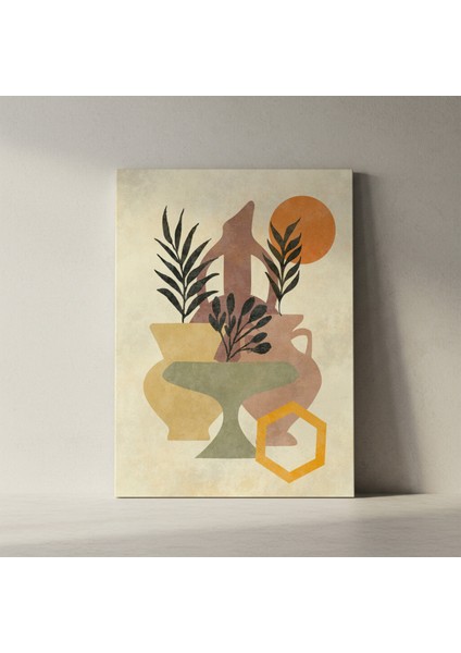 Soyut Botanik Vazolar Tablosu fiyatları