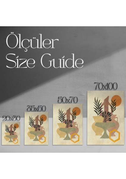 Soyut Botanik Vazolar Tablosu modelleri