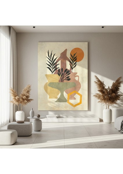 Soyut Botanik Vazolar Tablosu fırsatları