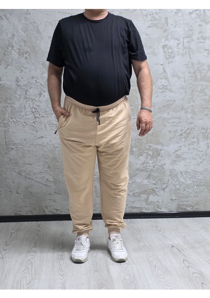 2310-BATTAL Beden Kemer Paça Ribana Eşofman