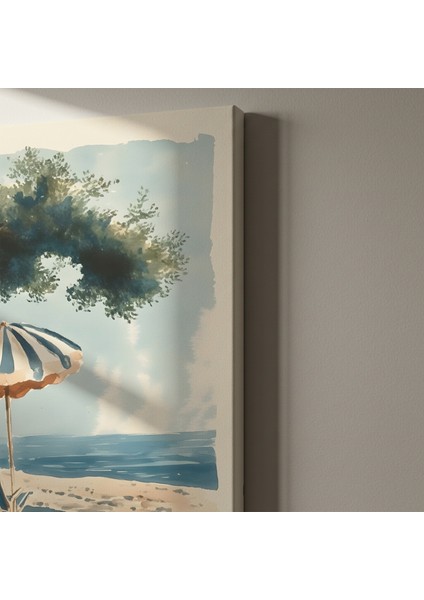 Sahildeki Şezlong Tablosu indirimleri