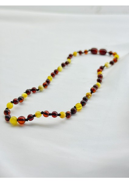 Dark Multi Bebek Kehribar Kolye modelleri