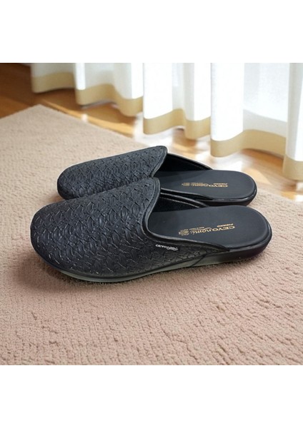 Ortapedik Rahat ve Hafif Deri Ev Terliği