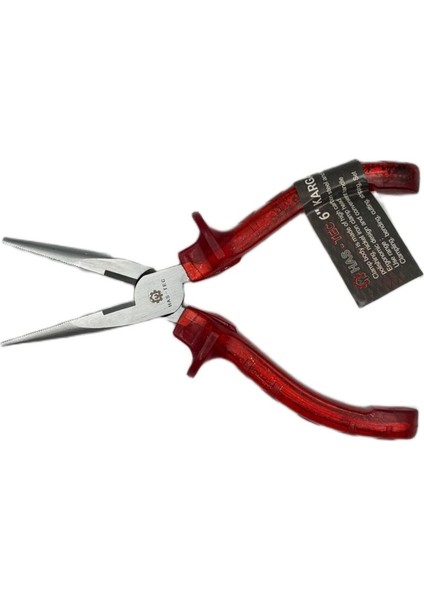 Kargaburun 6" (160MM) | Şeffaf Plastik Kaplamalı Çelik, Ince Uçlu ve Hassas Çalışma fırsatları